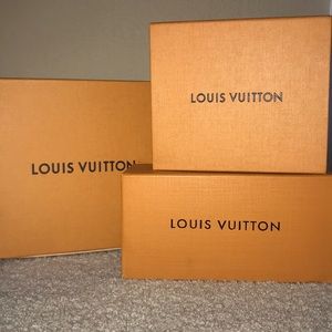 Authentic Louis Vuitton Drawer Boxes 3 pcs.